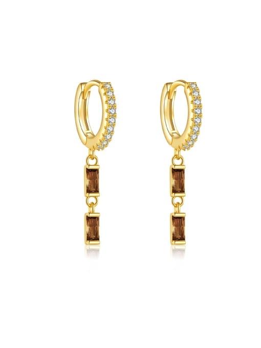 Demoprodukt - Golden Mocha Dangles