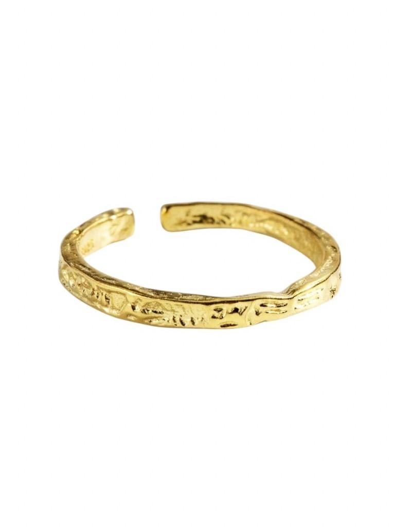 Demoprodukt - Lava Gold Ring